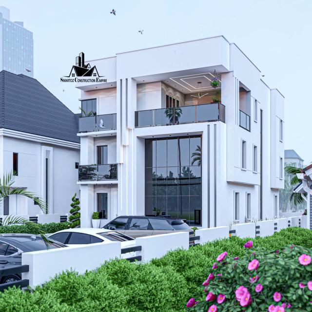 7 ensuite bedrooms duplex design