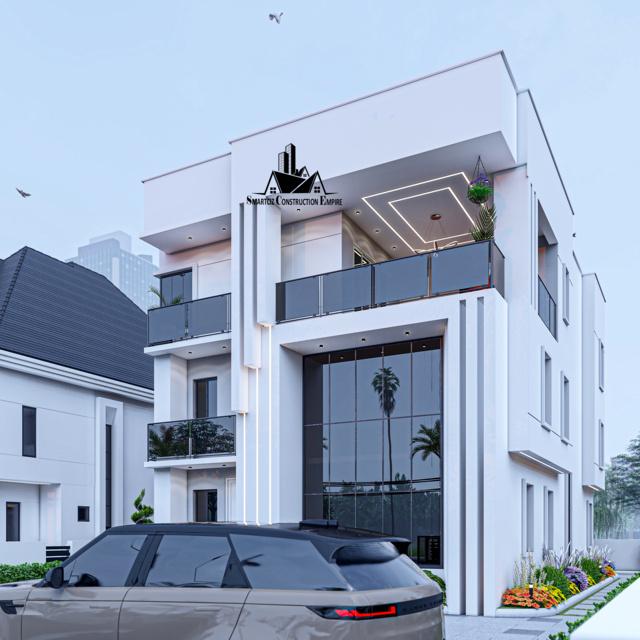 7 ensuite bedrooms duplex design